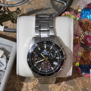 ⌚ Relógio Casio Edifice EFV-540D – Cronógrafo – WR 100M – Aço Inoxidável