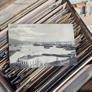 🌊 Postal Antigo – Harbour of Ponta Delgada (Açores) – Nº 9683 – c. 1900-1920