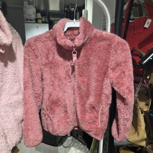 🧥 Casaco Polar Infantil Lefties – Rosa Antigo – 9/10 Anos