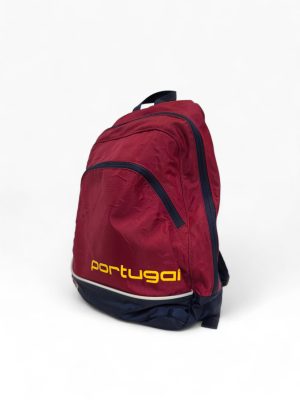 🎒 Mochila Nike Portugal FPF – Vermelha & Azul – Oficial Seleção – Nylon