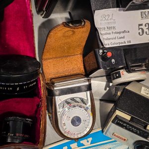 📷 Fotómetro Vintage Sekonic L-8 – Made in Japan – Com Bolsa Original