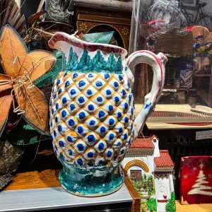 🍍 Caneca “Ananás” Faiança Norte – 21,5 cm | Vintage