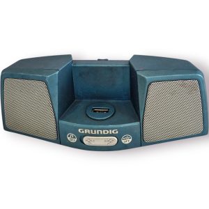 🔊 Base Som Portátil GRUNDIG DS 500 G.DP 92 para iPod / MP3 – Colunas Estéreo