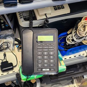 ☎️ Telefone Fixo Alcatel T50-CE com Display – Preto