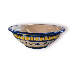 🏺 Grande Taça Faiança Portuguesa – Fortuna Palmela Portugal – Assinada