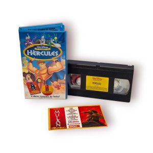 🎬 VHS Disney “Hércules” – Clássico Animado (1997)