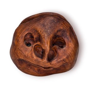 🪶 Porta-Guardanapos Artesanal Barro – Inscrição “Ano Todo Bom”