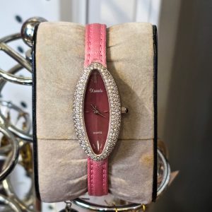 ⌚ Relógio Feminino Xanadu Quartz – Caixa Oval com Cristais