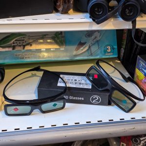 🕶 Óculos 3D Samsung SSG-3050GB – Active Glasses para TVs Samsung (Conjunto de 2)