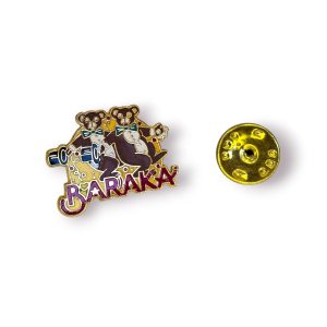 🐻 Pin Vintage “BARAKA” – Ursos Músicos em Esmalte Colorido