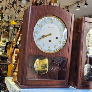 🕰️ Relógio Parede Reguladora Westminster / Avé Maria – Madeira Maciça, Carrilhão e Pêndulo