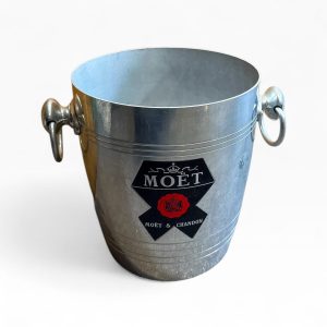 🍾 Champanheira Moët & Chandon Metal – Original Made in France (21cm)