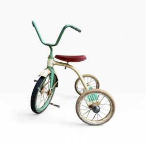 🚲 Triciclo Infantil Duplo Vintage Metal