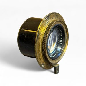 📸 Lente Vintage Carl Zeiss Jena DRP Tessar 21cm f/6.3 em Latão