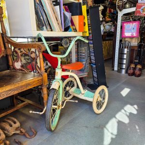 🚲 Triciclo Infantil Duplo Vintage Metal