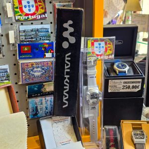 🎧 Relógio Digital Vintage Walkman – NOS Completo com Caixa e Manual