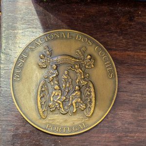 🏛 Medalha Comemorativa Museu Nacional dos Coches – Portugal 1979