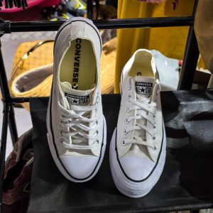 👟 Sapatilhas Converse All Star Lift Platform Brancas — Tam.: 37