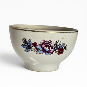🏺 Malga Antiga Fábrica de Louça de Sacavém | Floral com Filete Dourado