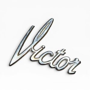 🚗 Emblema Cromado Vauxhall Victor Antigo JFL