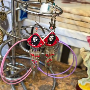 ✨ Brincos Vintage Artesanais Che Guevara – Estilo Étnico Boho