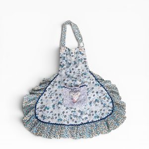 👩‍🍳 Avental Zara Home Floral com Folhos — Como Novo