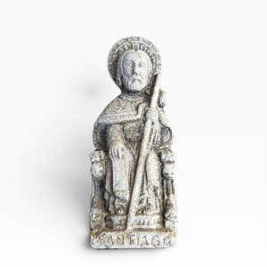 ⛪ Imagem Antiga Santiago Apóstolo / São Tiago Maior — Peça Religiosa Decorativa