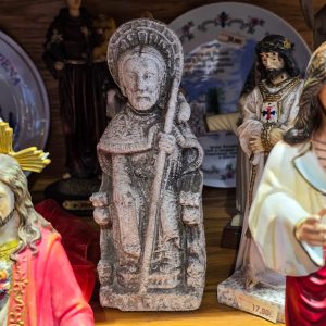 ⛪ Imagem Antiga Santiago Apóstolo / São Tiago Maior — Peça Religiosa Decorativa