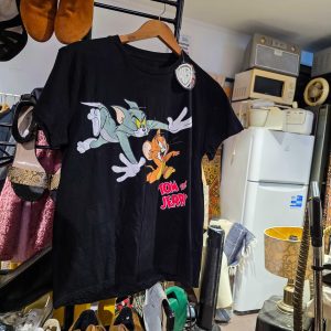 🐱🐭 T-shirt Tom and Jerry Warner Bros x Primark — Nova com Etiquetas