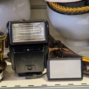 📸 Flash Vintage Canon Speedlite 199A — Testado e Funcional | Canon Japan