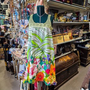🌺 Vestido MNG by Mango Floral Algodão com Croché - Tam.: L