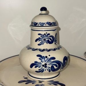 🏺 Pote Decorativo Vianagrés Pintado à Mão – Viana do Castelo