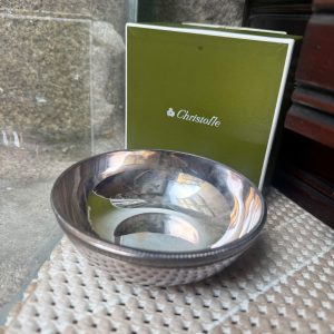 ✨ Lava Frutas Christofle Malmaison Banho de Prata – Novo e Lacrado