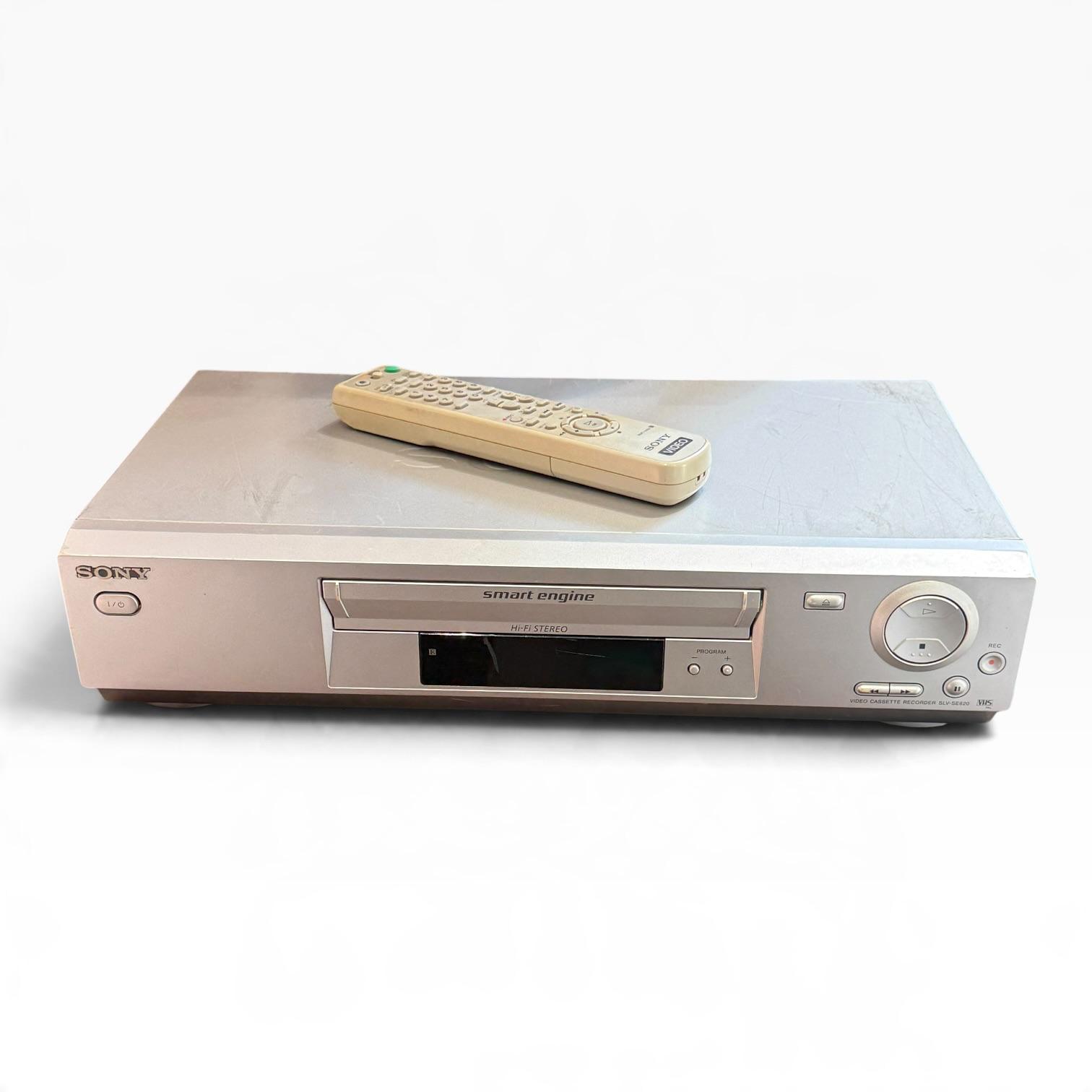 📼 Videogravador VHS Sony SLV-SE620B — Hi-Fi Stereo com Comando
